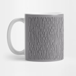 vertical wavy lines Mug